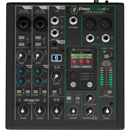 Mackie ProFX6v3+ по цене 44 000 ₽