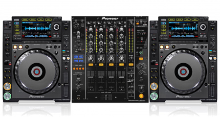 Комплект Pioneer 2x CDJ-2000 NXS/Nexus + DJM-850 по цене 404 838 руб.