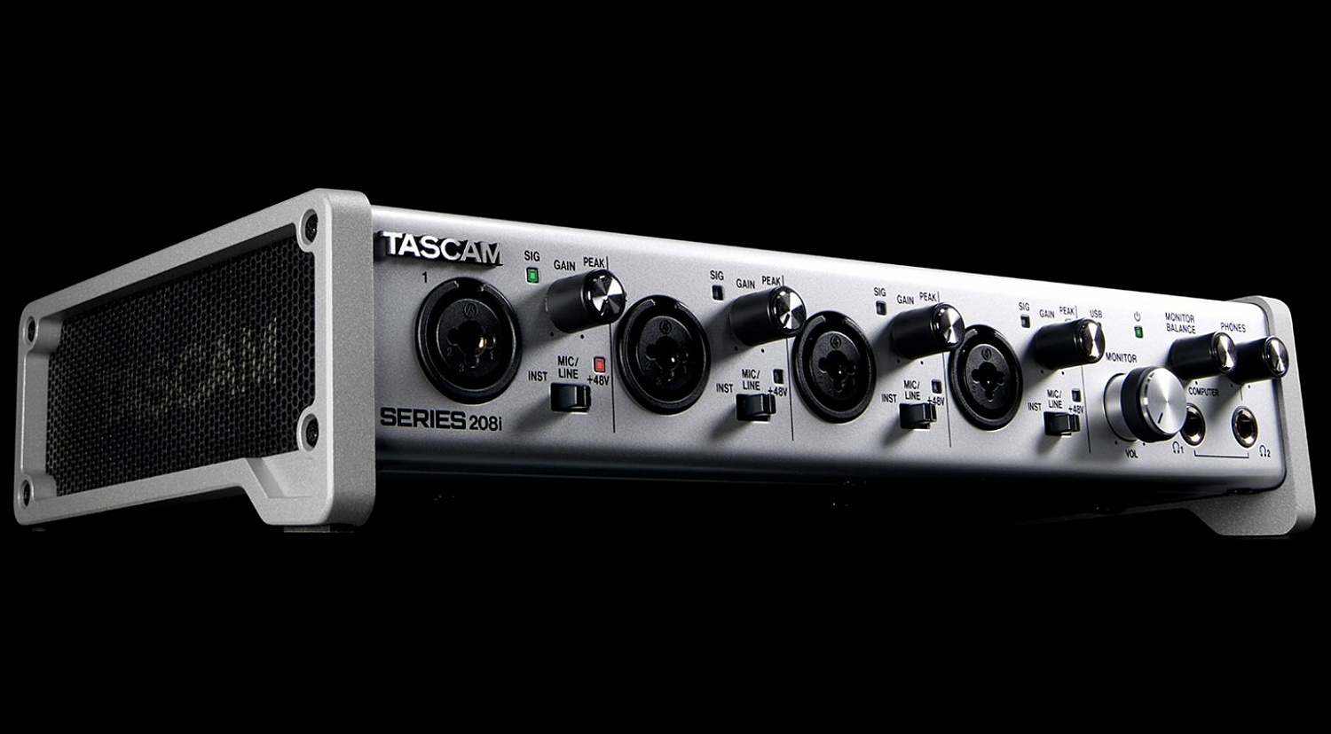 Новые аудиоинтерфейсы TASCAM SERIES