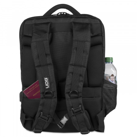 Slim black backpack clearance