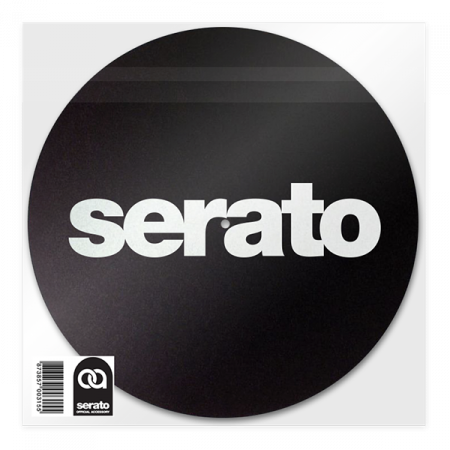 Serato Logo Slipmats - Black (пара) по цене 2 760 руб.