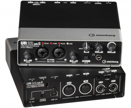Steinberg UR22 MK2 Recording Pack по цене 39 000 ₽