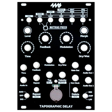 4MS TAPO Black Faceplate по цене 4 700 ₽