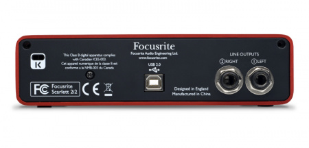 FOCUSRITE Scarlett 2i2 USB по цене 12 900 руб.