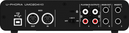 Behringer UMC204HD по цене 13 420 ₽