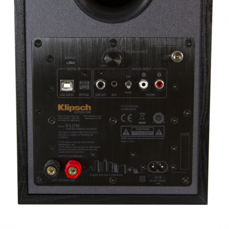 Klipsch R-51PM Black/GNM по цене 65 990 ₽