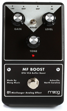 Moog Minifooger Boost Pedal по цене 7 000 руб.