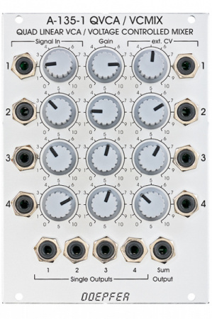 Doepfer A-135-1 Voltage Controlled Mixer по цене 11 550 ₽