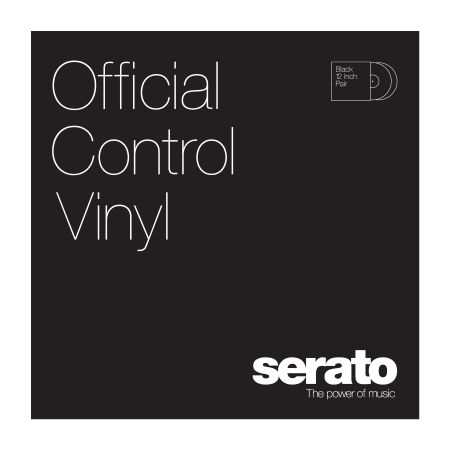 Serato 12" Control Vinyl Performance Series (пара) - Black по цене 3 230 ₽