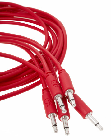 Erica Synths Eurorack Patch Cables 10cm, 5 Pcs Red по цене 800 ₽