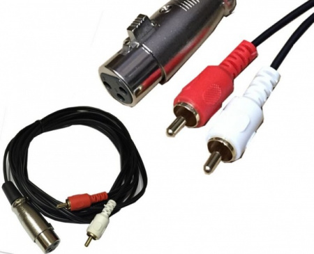 MrCable airxmf-10x2-L XLRm-2RCA по цене 2 000 руб.