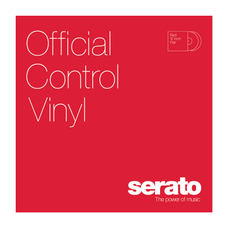 Serato 12" Control Vinyl Performance Series (пара) - Red по цене 4 870 ₽