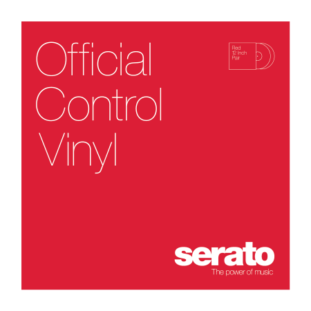 Serato 12" Control Vinyl Performance Series (пара) - Red по цене 3 700 ₽