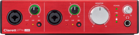 Focusrite Clarett 2Pre USB по цене 44 999 ₽