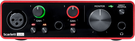 FOCUSRITE Scarlett Solo 3rd Gen по цене 11 126.50 ₽