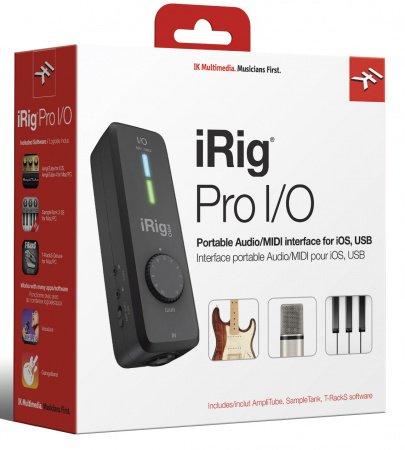 IK Multimedia iRig Pro I/O по цене 23 500 ₽