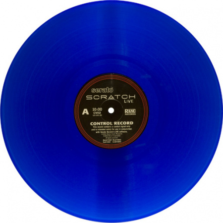 Serato Scratch Live 12" Vinyl Blue по цене 1 370 руб.