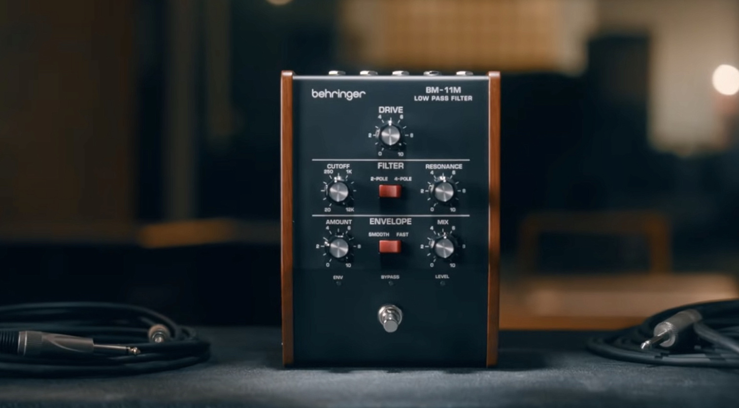 Behringer BM-11M — доступный аналоговый НЧ-фильтр в стиле Moog
