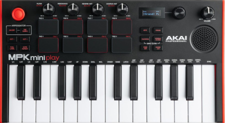 AKAI PRO MPK Mini Play MK3 по цене 17 490 ₽