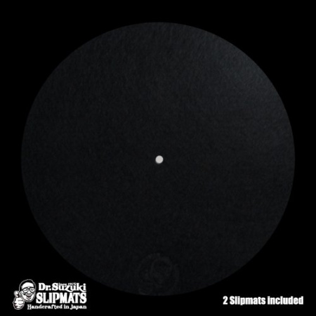 Dr. Suzuki Mix Edition Slipmats - Black (пара) по цене 2 000 ₽