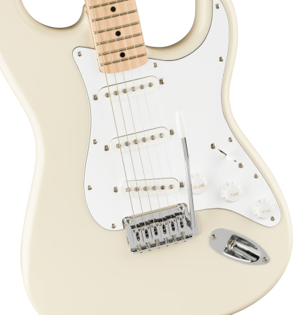 Fender Squier Affinity 2021 Stratocaster MN Olympic White по цене 42 900 ₽