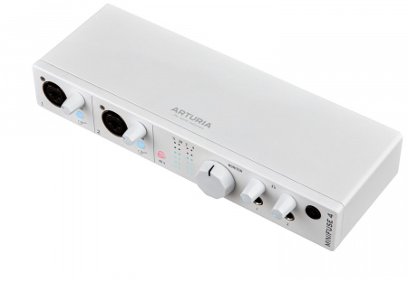 Arturia MiniFuse 4 White по цене 39 150 ₽