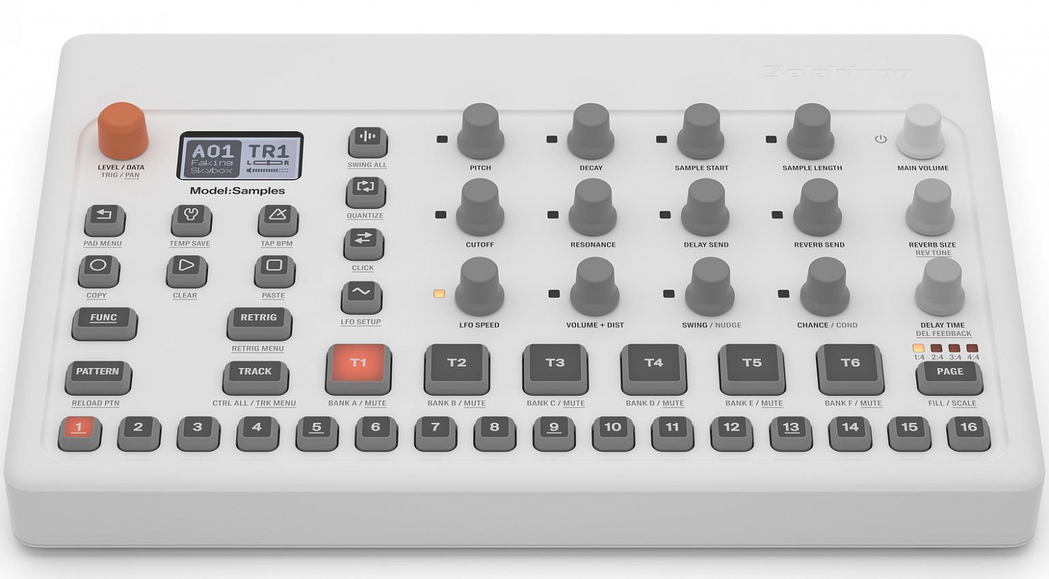 Новый грувбокс Elektron Model: Samples