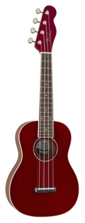 Fender Zuma Classic Ukulele Candy Apple Red по цене 19 740 ₽