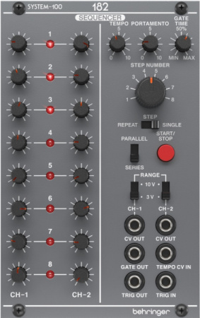 Behringer SYSTEM 100 182 ANALOG SEQUENCER по цене 10 750 ₽