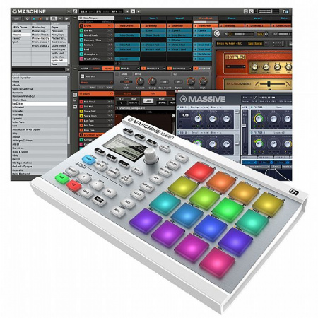 Native Instruments Maschine Mikro Mk2 Wht по цене 19 470 руб.