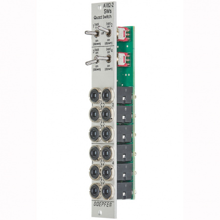 Doepfer A-182-2 Quad Switches по цене 5 780 ₽