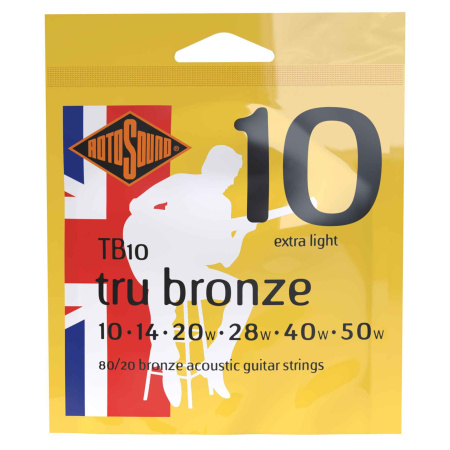 Rotosound TB10 Strings 80/20 Bronze по цене 500.00 ₽