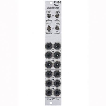 Doepfer A-182-2 Quad Switches по цене 5 780 ₽