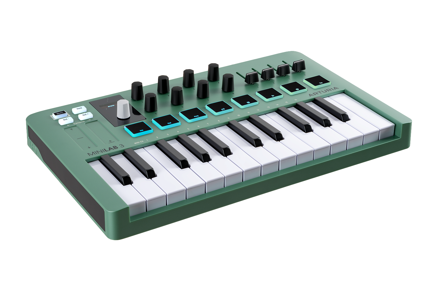 ARTURIA | MiniLAB 3 Mint Edition — компактный MIDI-контроллер в мятном цвете