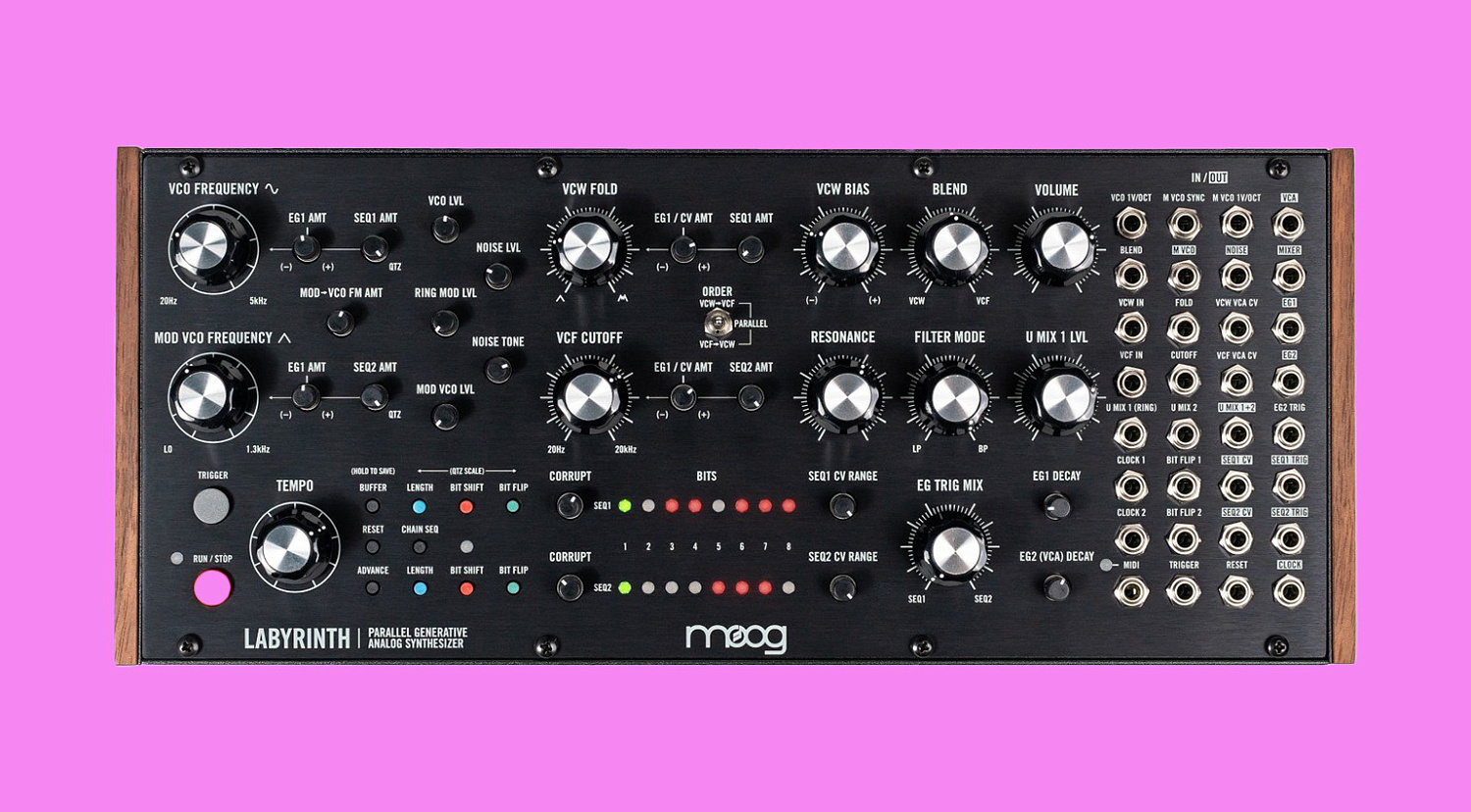 MOOG | Еще больше видео с новым синтезатором Labyrinth