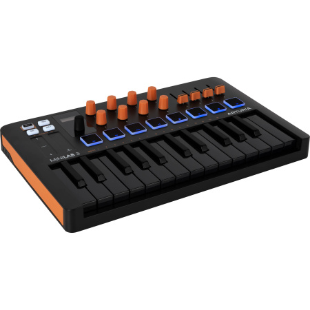 Arturia MiniLAB 3 Orange Edition по цене 14 500 ₽
