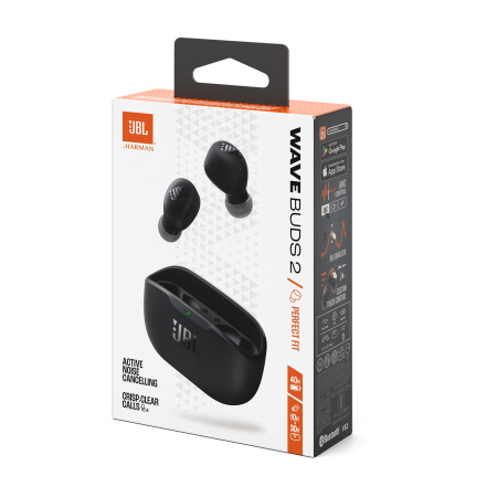 JBL Wave Buds 2 Black по цене 5 700 ₽