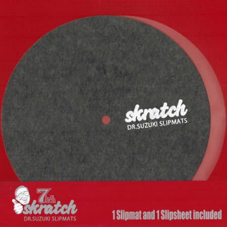 Dr.Suzuki Slipmats - Skratch 7" по цене 1 000 ₽