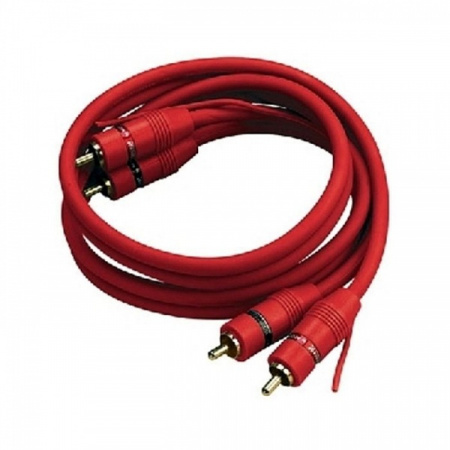 Monacor AC150RT Кабель 2 x RCA m - 2 x RCA m Red по цене 900 руб.