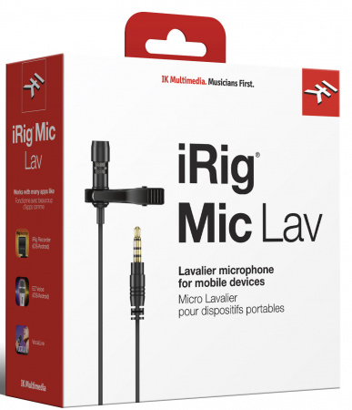 IK Multimedia iRig Mic Lav по цене 3 950 ₽