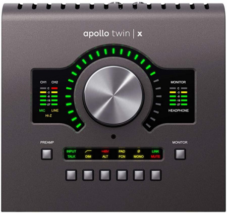 Universal Audio Apollo Twin X Quad по цене 114 240 ₽