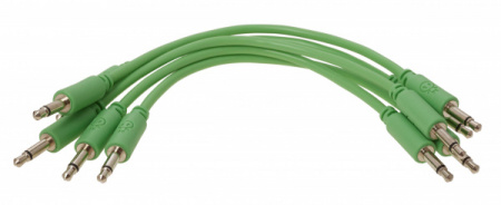 Erica Synths Eurorack Patch Cables 10cm, 5 Pcs Green по цене 850 ₽