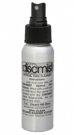 SPIN-CLEAN DISCMIST OPTICAL DISC CLEANER 60 ml по цене 1 800 руб.