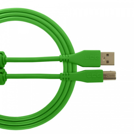 UDG Ultimate Audio Cable USB 2.0 A-B Green Straight 3 m по цене 1 120 ₽