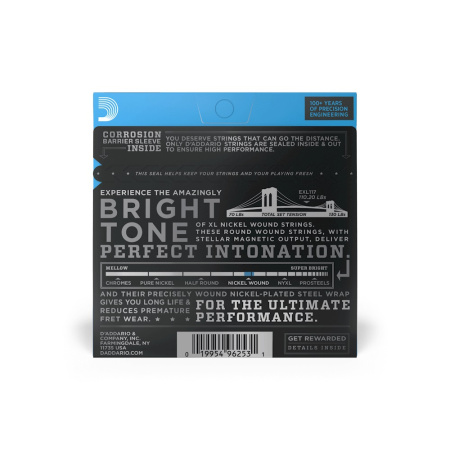 D'Addario EXL117 по цене 1 350 ₽