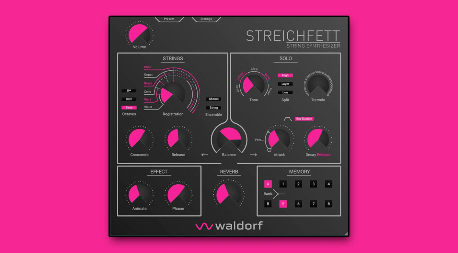 Синтезатор струнных от Waldorf теперь доступен для iOS