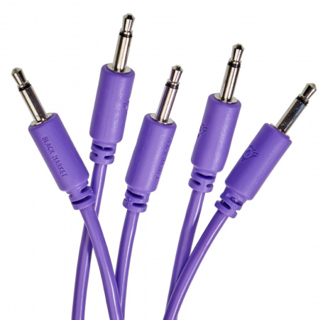 Black Market Modular patchcable 5-Pack 50 cm violet по цене 1 700 ₽