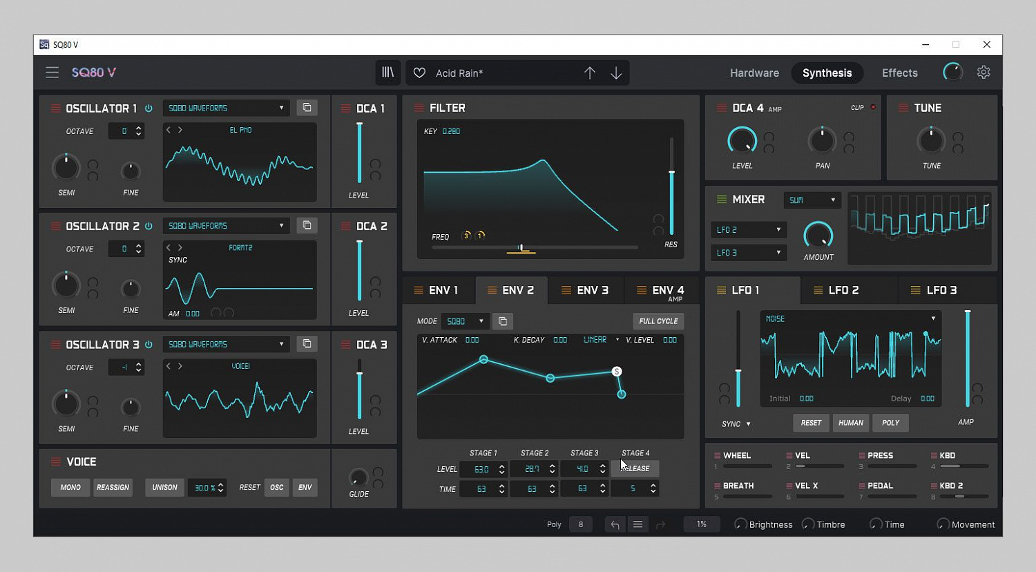 Superbooth 2021: SQ80 V — эмуляция Ensoniq SQ-80 от Arturia