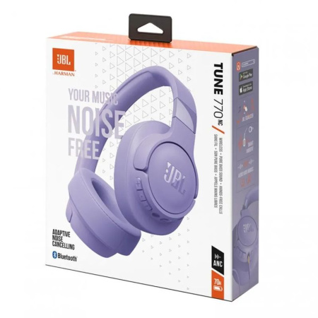 JBL Tune 770NC Purple по цене 7 650 ₽