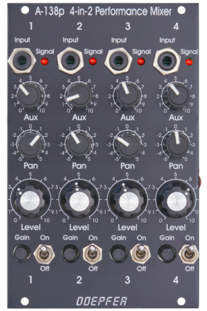 Doepfer A-138pv Performance Mixer Input Vintage Edition по цене 13 480 ₽